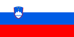 Flagga Slovenien 