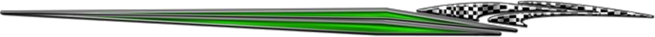 Extreme dekorsats Lazer 107 Green
