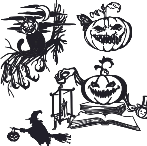 Kategoribild för Halloween
