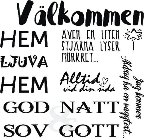 Kategoribild för Välkommen