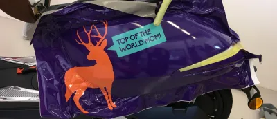 Wrap på scooter