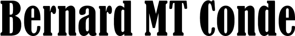 Bernard MT Condensed