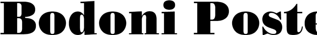 Bodoni Poster SSi