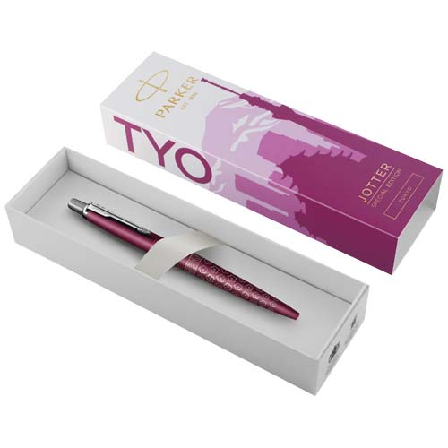 Parker Jotter SE Global Icons kulspetspenna (blått bläck)