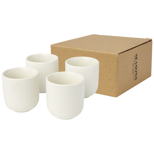 Male fyra stycken 90 ml espressokopp 