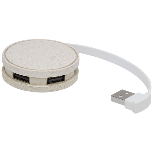 Kenzu USB-hubb av halm