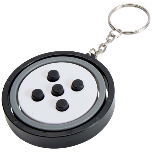 Spinx nyckelring med gyroskopisk fidget av återvunnen plast