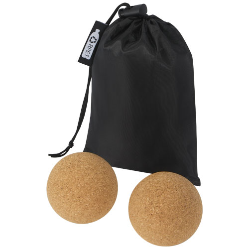 Trikona yogabollar av kork (2st)