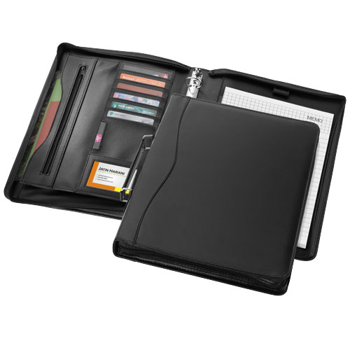 Ebony A4-mapp med handtag