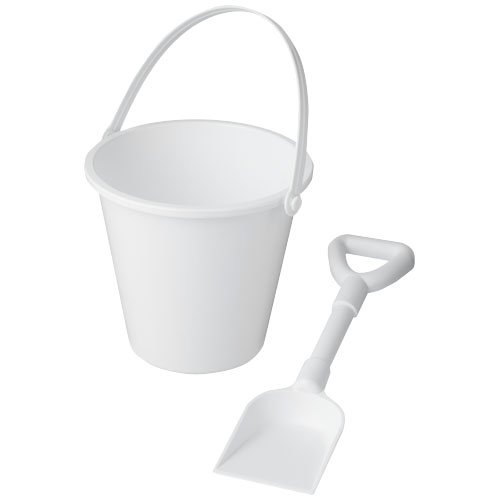 Tides strandhink och spade av återvunnen plast