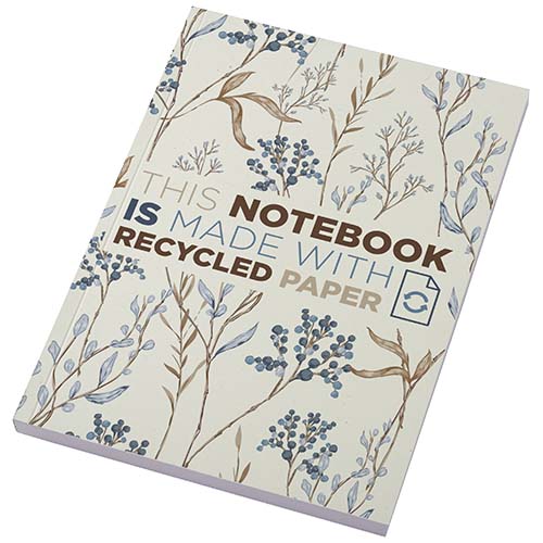 Novella Austen A5 anteckningsbok med mjukt omslag av återvunnet material, 100 ark