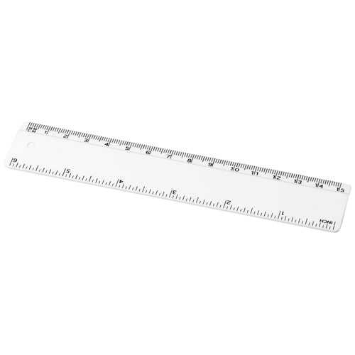 Refari 15 cm linjal av återvunnen plast