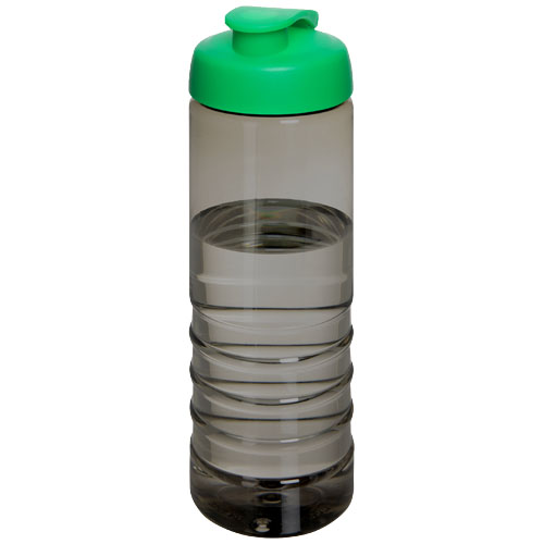 H2O Active® Eco Treble 750 ml sportflaska med uppfällbart lock