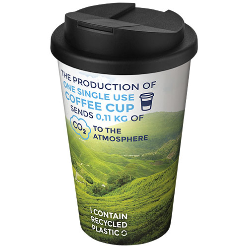 Brite-Americano® 350 ml mugg med spillsäkert lock