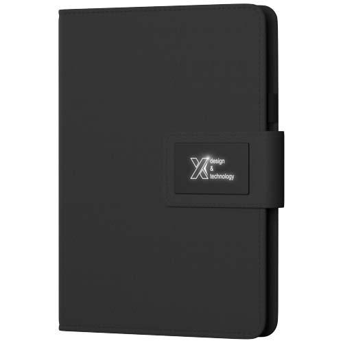 SCX.design O16 light-up A5-anteckningsbok med powerbank