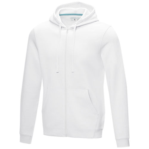 Ruby herrhoodie med hel dragkedja ekologisk