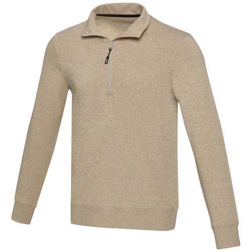 Tin unisex Aware™ tröja med kvartsdragkedja av återvunnet material