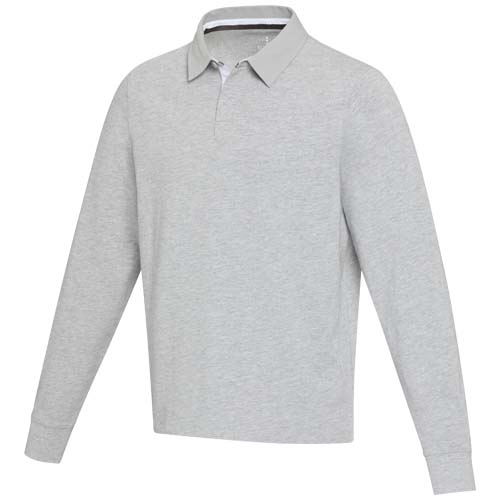 Clyde unisex sweatshirt, rugby- och polomönstrad