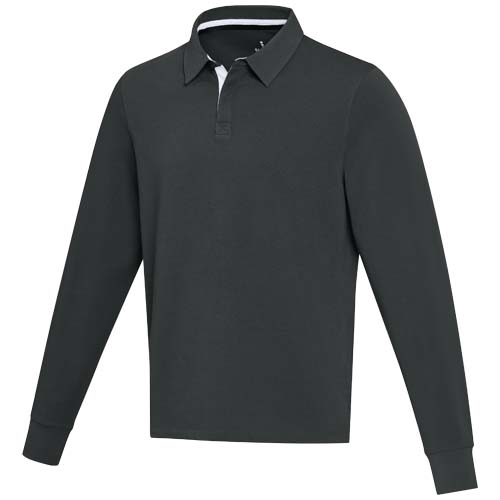Clyde unisex sweatshirt, rugby- och polomönstrad