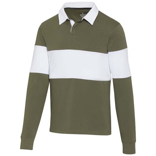 Clyde unisex sweatshirt, rugby- och polomönstrad