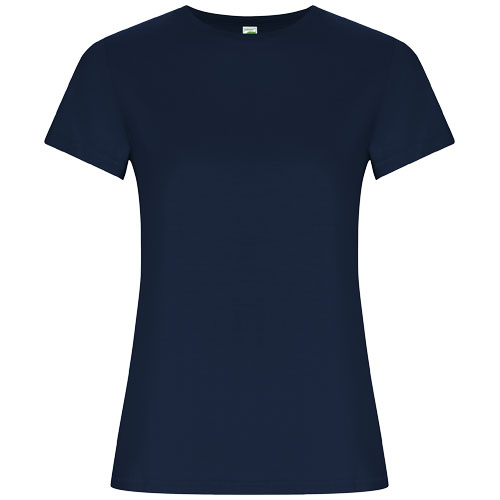 Golden kortärmad T-shirt för dam