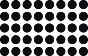 40 st runda dekaler att sätta över listhålen när man tagit bort listen på bilen. Finns i tre olika storlekar.