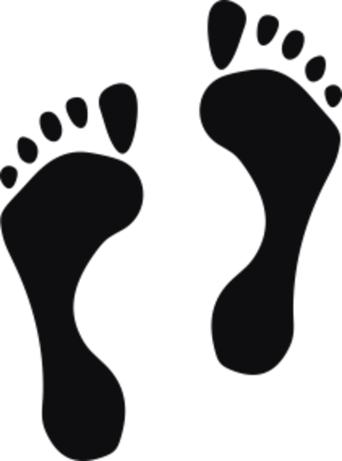 Storleken är för båda avtrycken räknat i en rektangel.