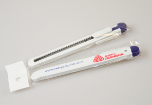 Kniv 30° Avery Dennison Avery Dennison MONTERINGSKNIV
30° precisionskniv
vändbart brytblad för vänsterhänta