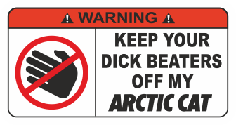 Varningsdekal