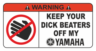 Varningsdekal
