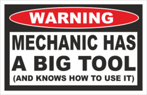 Varningsdekal. Storlek 75x48mm.