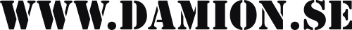 Denna logotypes säljes i samråd med Damion.se klubben. Dekalen är skuren utan bakgrund.