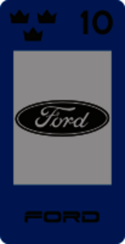 Skattemärke ford