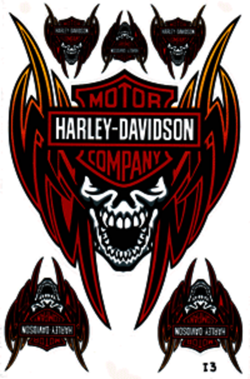 Dekalark 26x17cm. Blandade logotyper på dekalark. dekalerna är utstansade. Inte samma höga kvalité som på våra övriga dekaler.