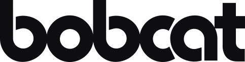 Logo Bobcat, datorskuren dekal.