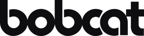 Logo Bobcat, datorskuren dekal.