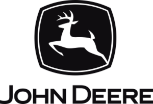 Datorskuren dekal Logo John Deere