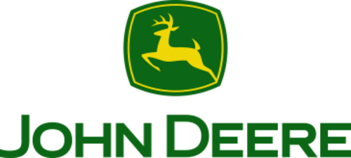 Datorskuren dekal Logo John Deere