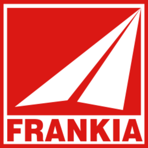 Datorskuren dekal Logo Frankia
