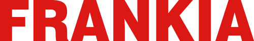 Datorskuren dekal Logo Frankia