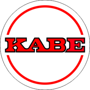 Printad rund  dekal Logo Kabe