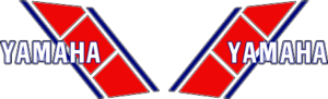 Dekor kit Yamaha. Komplett till 2 sidor, 235x147mm