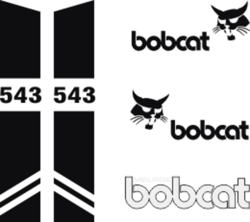 Dekalsats för Bobcat 543.
