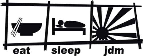 datorskurna dekaler med japanska motiv