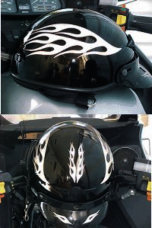 Universalstorlek Dekalkit för Hjälm.