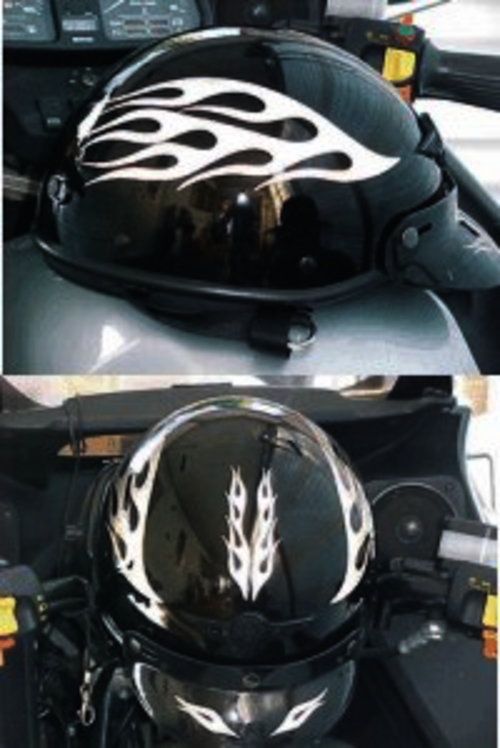 Universalstorlek Dekalkit för Hjälm.