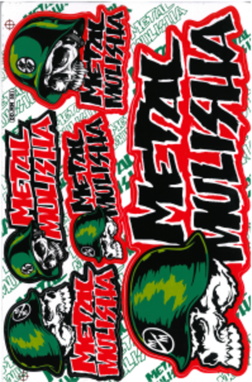 Dekalark 26x17cm. Blandade logotyper på dekalark. dekalerna är utstansade. Inte samma höga kvalité som på våra övriga dekaler.