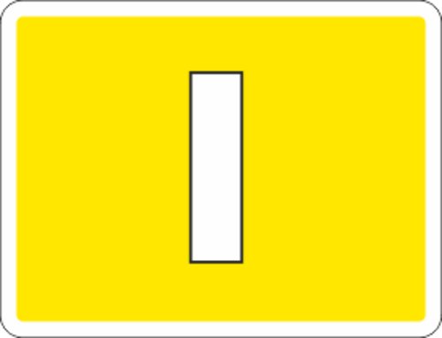 Bakgrund med siffra för tävlande i cupen. Skall monteras vänster sida uppe på bakrutan. storlek 150x115mm.