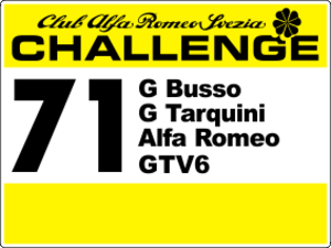 Omboarddekal för Club Alfa Romeo Challenge.
Om texten går utanför dekalen så justerar vi detta vid tillverkning. Storlek 160x120mm