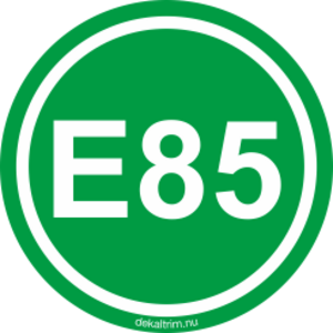 Grön/Vit Varningsdekal